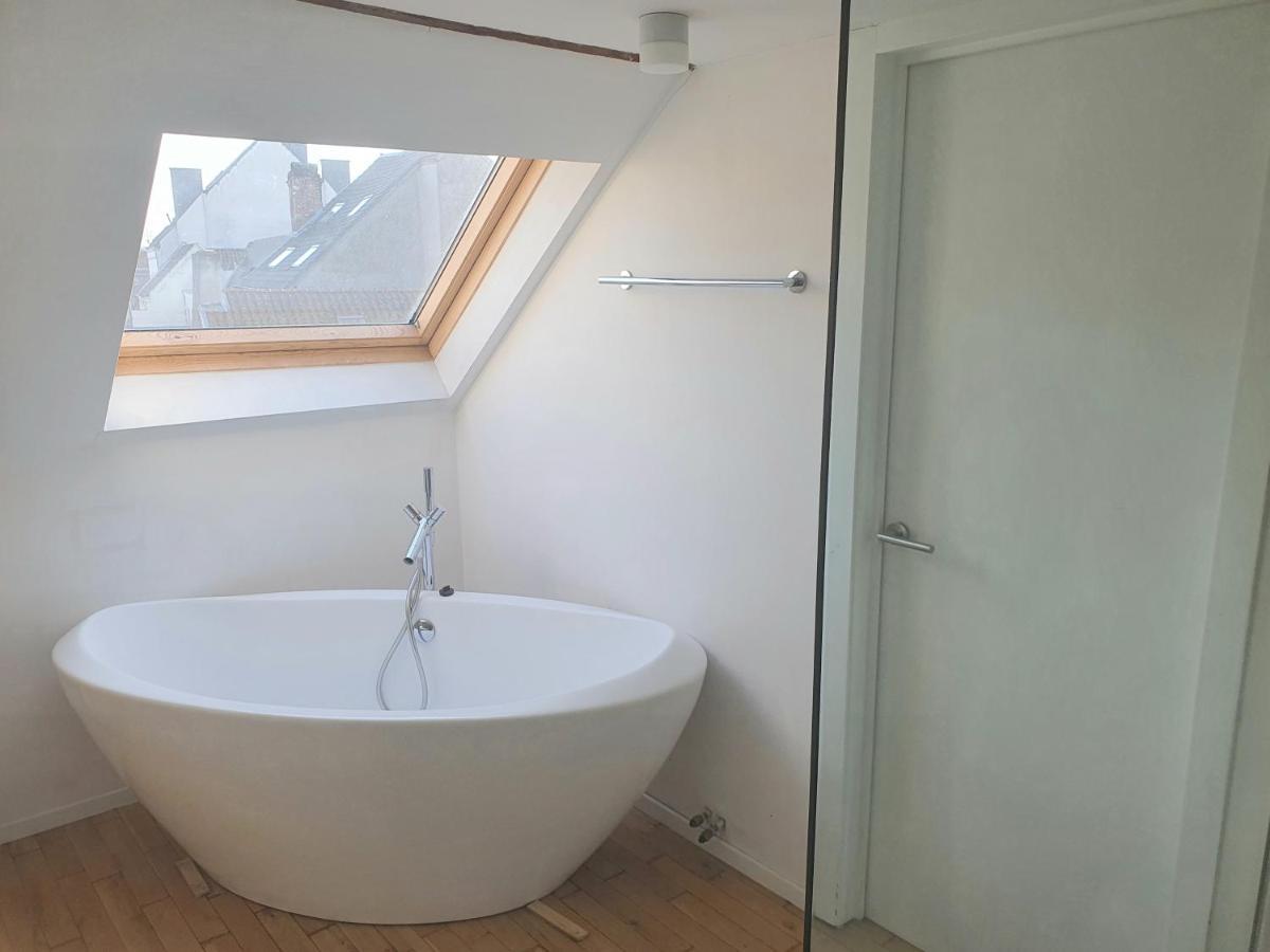 Spacious Loft In The Historical Centre Gand Esterno foto