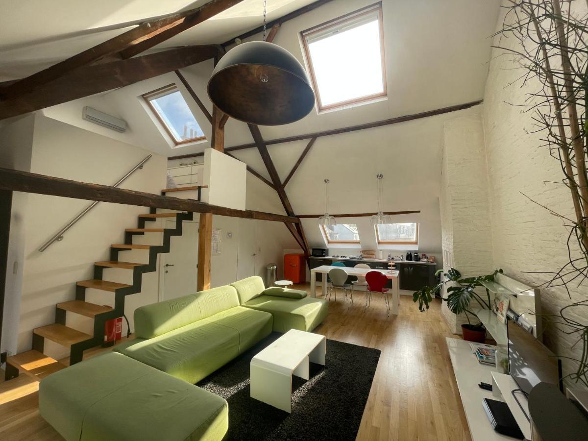 Spacious Loft In The Historical Centre Gand Esterno foto