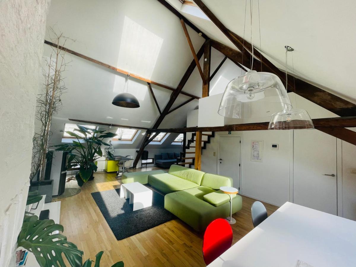 Spacious Loft In The Historical Centre Gand Esterno foto