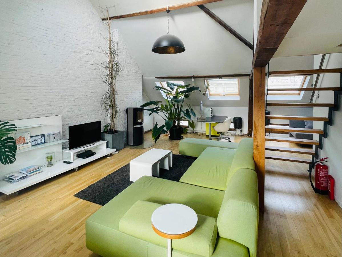 Spacious Loft In The Historical Centre Gand Esterno foto